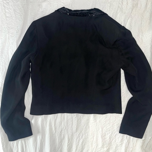 Whimsygoth Silk Cropped Cardigan/button up! - Picture 3 of 3